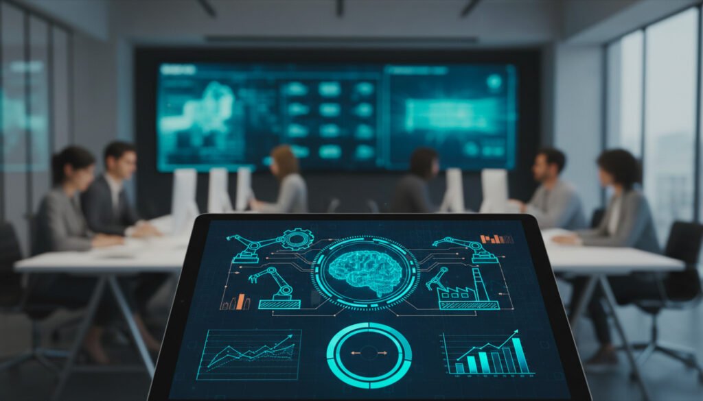 certification en intelligence artificielle-une-stratégie-d’IA-et-d’automatisation-sur-mesure,-la-même-image-mais-sans-te-938871